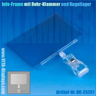 Produktbild von Schildhalter Power-Frame (14,2 x 9,2 cm)