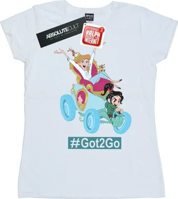 Produktbild von Disney - "Wreck It Ralph" T-Shirt für Damen BI44969 (S) (Weiß)