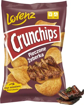 Zdjęcie produktu dla Crunchips Pieczone Żeberka 140g