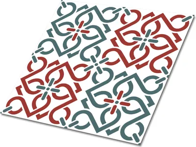 Produktbild von Selbstklebende Platten 30x30 cm Wandpaneele 9 Stück im Set Wanddeko - Arabisches Muster