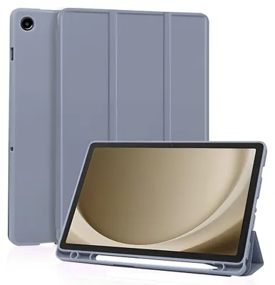 Obrázek produktu pro Techsuit – Flex Trifold pouzdro s držákem na stylus pro Samsung Galaxy Tab A11 Plus / A9 Plus – fialové