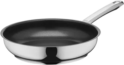 Zdjęcie produktu dla Silit 21.1030.1769, Okrągły, Patelnia uniwersalna, Czarny, Stal nierdzewna, Silitan, 260 °C, Stal nierdzewna