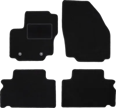 Obrázok produktu pre Autokoberce velúrové pre: Ford Galaxy MK2 (2006-2011) čierne na mieru