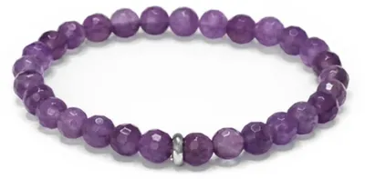 Produktbild von Perlenarmband mit Amethyst MINK153/17