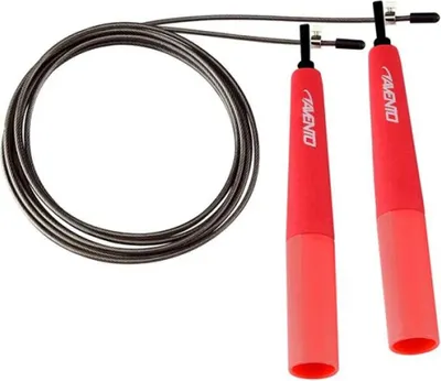 Produktbild von Avento Steel Speed Grip Jump Springseil Rosa 2.90 m Rosa 2.90 m