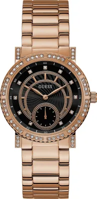 Obrázok produktu pre Guess Dámske analógové Quartz hodinky s náramkom z nehrdzavejúcej ocele W1006L2
