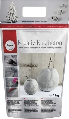 Produktbild von Rayher Kreativ Knetbeton für Skulpturen und Dekorationen 1 kg