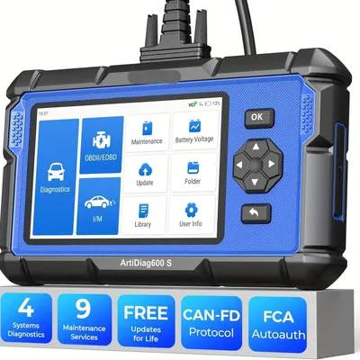 Immagine prodotto di Strumento di autodiagnosi OBD2 - Scanner di codici di errore - Dispositivo di diagnostica - Scanner per auto - Connessione Wi-Fi
