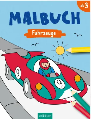 Produktbild von Ars Edition GmbH Malbuch Fahrzeuge Sonstige