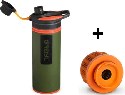 Produktbild von GRAYL® GEOPRESS Purifier oasis green + 1 Replacement Cartridge