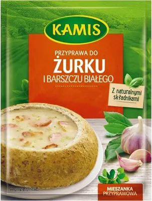 Obrázek produktu pro Przyprawa do żurku i barszczu Kamis 20 g