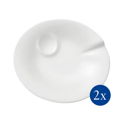 Produktbild von Villeroy & Boch 1041718466, Essteller, Rund, Porzellan, Weiß, 996 l, 307 mm