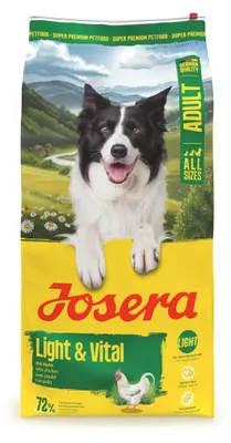 Produktbild von JOSERA Light & Vital Chicken - trockenfutter für Hunde - 12 5kg