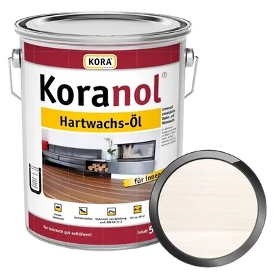 Produktbild von KORA Koranol Hartwachs-Öl 5 Liter Naturweiss