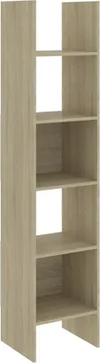 Produktbild von Bücherregal Sonoma-Eiche 40x35x180 cm Holzwerkstoff