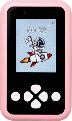 Produktbild von Spielkonsole für Kinder mit IPS-Display 2,4" mit Tasten KDC-0027A rosa