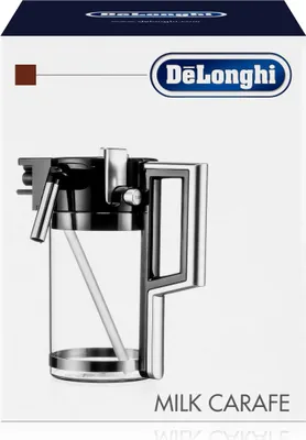 Packaging for a DeLonghi milk carafe.