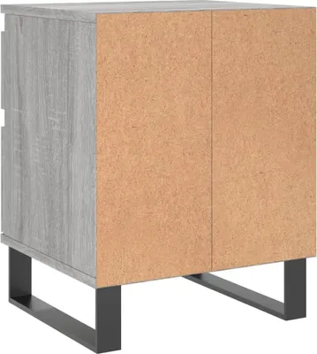 Obrázek produktu pro vidaXL Noční stolek Grey Sonoma 40x35x50 cm výrobek ze dřeva