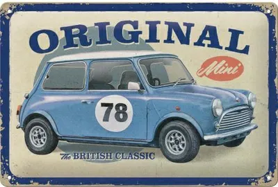 Zdjęcie produktu dla Nostalgic Art 46026233, Beżowy, Niebieski, Wieszak, Stal, Dorosły, 300 mm, 200 mm