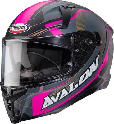 Immagine prodotto di Casco Caberg Avalon X Optic, nero opaco/rosa, S (55/56)