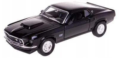 Produktbild von Welly Ford Mustang Boss 429 Metallauto 1:34