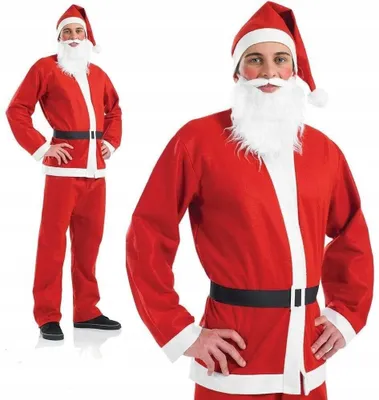 Produktbild von Weihnachtskostüm Nikolaus 5-teiliges Set