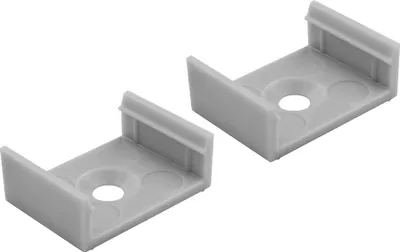 Produktbild von A17 LED Aluprofil Silber 2x Halter kunststoff
