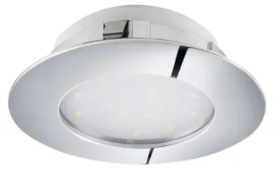 Produktbild von LED Decken-Einbaustrahler, Chrom, rund, 10,2 cm