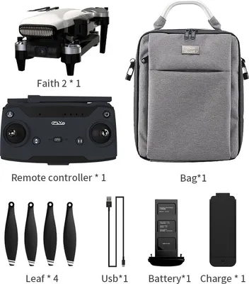 Obrázok produktu pre Skladací Cfly C-lieta Viera2 4k Kamera Dron 3-osový Gimbal 35min Flight Time White 3 batérie