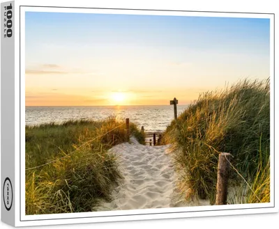 Produktbild von raxxa Premium-Puzzle "Dünen am Strand", 1000 Teile