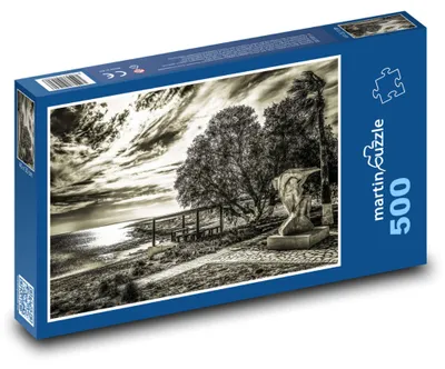 Obrázek produktu pro Puzzle 500 Poklidný výhled na moře - martinpuzzle
