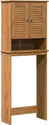 Immagine prodotto di vidaXL Mobile da toilette VIGO Marrone e marrone miele 60 x 27 x 161 cm