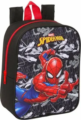 Immagine prodotto di Zaino scuola Spider-Man Nero Rosso 22 x 27 x 10 cm