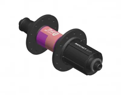 Image de Moyeu arrière DT Swiss 240 Road non disc 130 mm/5 mm QR, 28 trous, Shim. RD 11SP, noir/rouge