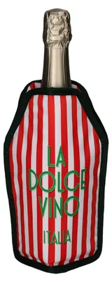 Produktbild von Gift Company Froid Kühlmanschette La dolce Vino Italia rot/weiß 23,5cm