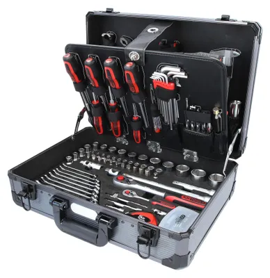 Productafbeelding van KS Tools universele gereedschapset, 1/4" + 1/2", 149-delig, artikelnummer 911.0649