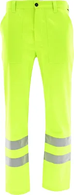 Productafbeelding van SARA Workwear Veiligheidspakbroek "DROGOWIEC STANDARD", 250 g/m², geel, maat XLA