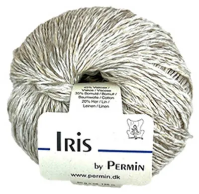 Zdjęcie produktu dla Iris firmy Permin – letnia włóczka "flamé" z wiskozą LENZING™ ECOVERO™ (50 g), kolor: beż (bardzo jasny)