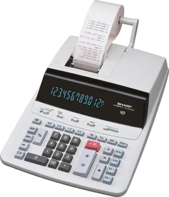 Produktbild von SHARP druckender Tischrechner CS-2635 RH GY-SE
