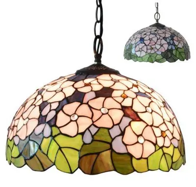 Immagine prodotto di Lampadario Tiffany per il soggiorno Prezent 201 modello 2 23*120*41