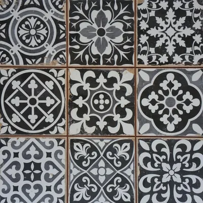 Produktbild von Orientalische Patchwork-Fliesen 33x33 cm – für Wand und Boden
