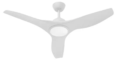 Image de Ventilateur de plafond Braytron avec éclairage LED 24 W + 35 W, blanc