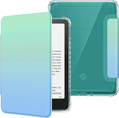 Immagine prodotto di Custodia Fintie per Kindle Paperwhite da 7 pollici (12a generazione) e Kindle Colorsoft/Paperwhite Signature Edition 2025/2024, trasparente e morbida custodia protettiva in TPU con funzione Auto Sleep/Wake, colore sfumato
