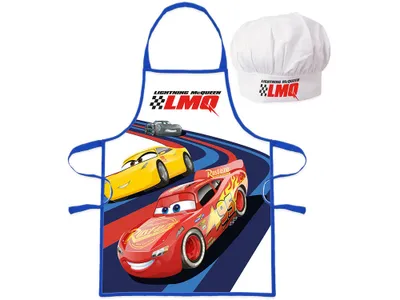 Immagine prodotto di Grembiule da cucina + cappello Cars Disney