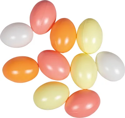 Produktbild von Deko-Eier Pastell, 10 St. Pastell-Apricot