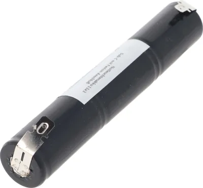 Produktbild von Notleuchtenakku NiCd 3,6V 1800mAh L1x3 Sub-C mit Faston-Anschluss passend für 3,6 V Akku
