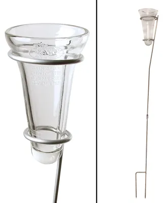 Regenmesser-Zink-Glas
