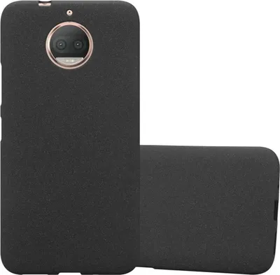 Obrázek produktu pro Cadorabo Protective Case for Motorola MOTO G5S PLUS Black Pouzdro na mobilní telefon TPU Case Cover Case