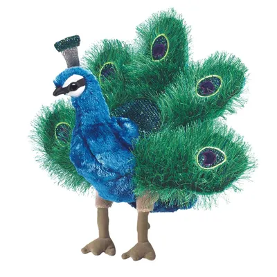 Produktbild von Folkmanis Peacock, Handpuppe, Tier, 1 Stück(e)