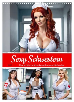 Produktbild von Sexy Schwestern (Wandkalender 2027 DIN A3 hoch), CALVENDO Monatskalender